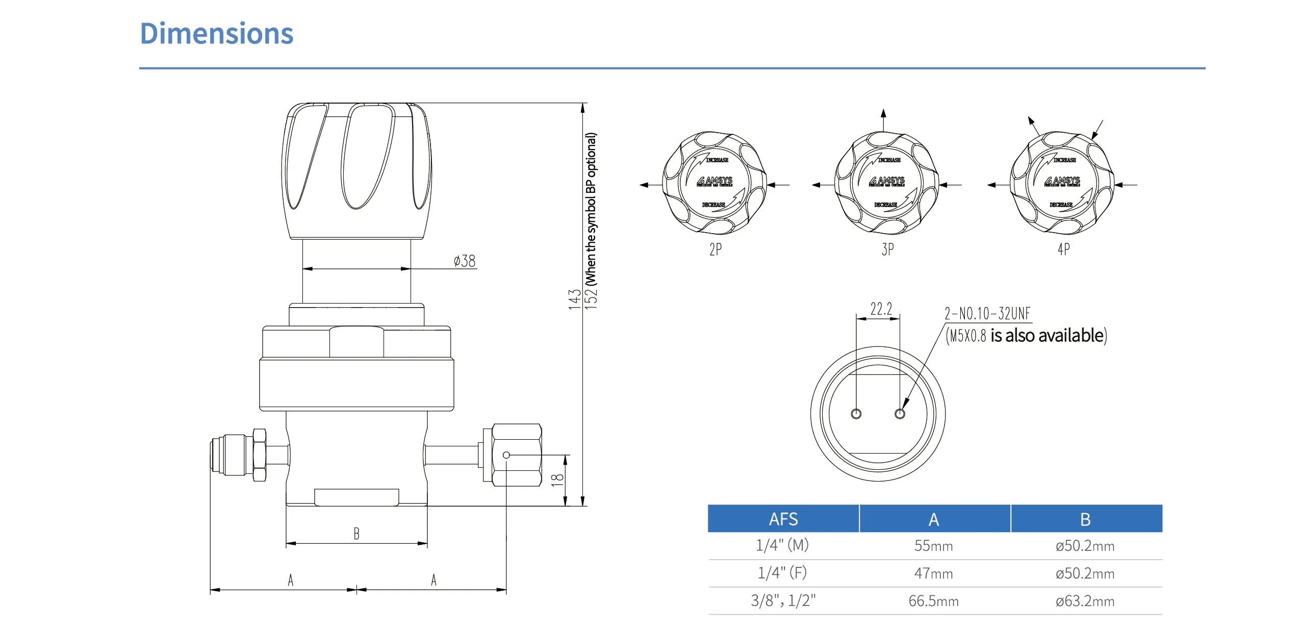 Регулятор AMFLO UHP AU24 Материал: Код S (Body-SUS316L VAR; Gland-SUS316L;Poppet, Nozzle,Diaphragm-Hastelloy®C-22; Seat: PCTFE) ; Поверхность 0.13 um; 4х портовый с манометрами, вх. давл. 159 бар, CV-0.45
